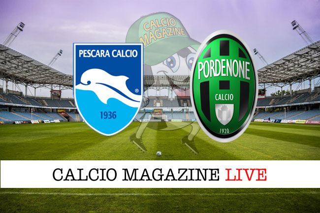 Pescara Pordenone cronaca diretta risultato live