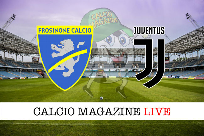 Frosinone Juventus live cronaca risultato tempo reale