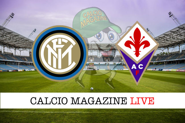 Inter Fiorentina live cronaca risultato tempo reale