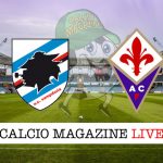 Sampdoria Fiorentina cronaca diretta risultato live