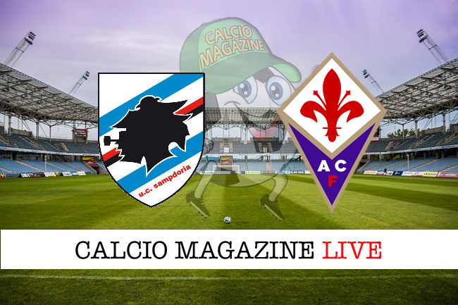 Sampdoria - Fiorentina 1-5, il tabellino