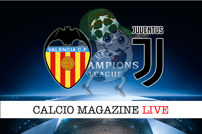Valencia Juventus cronaca diretta risultato live