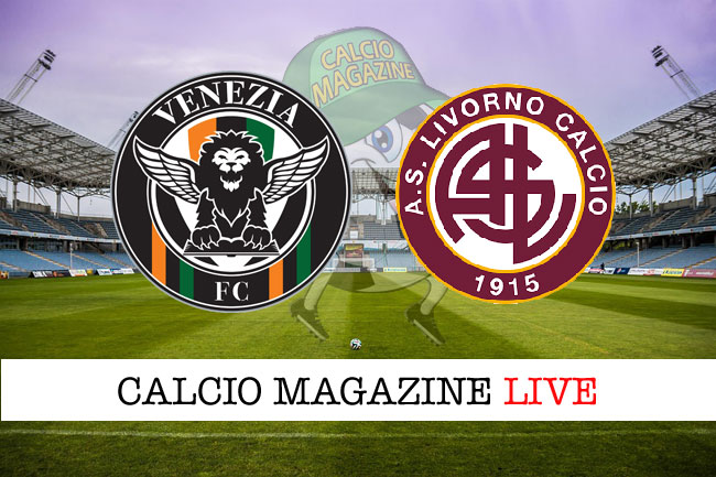 Venezia - Livorno 1-1, il tabellino