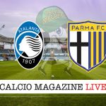 Atalanta Parma cronaca diretta live risultato tempo reale
