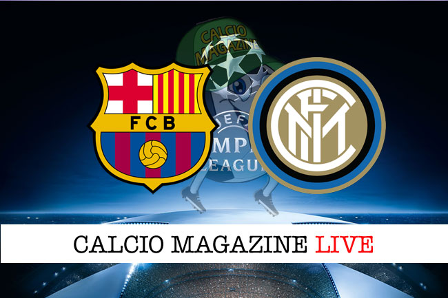 Barcellona Inter cronaca diretta live risultato tempo reale