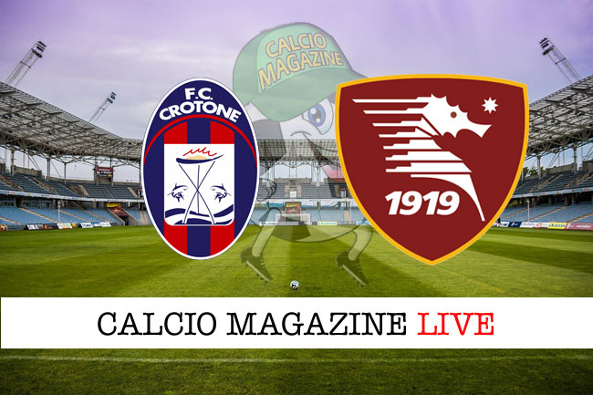 Crotone Salernitana cronaca diretta risultato tempo reale