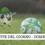 partite del giorno domenica