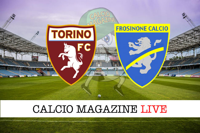 Torino Frosinone cronaca diretta risultato tempo reale