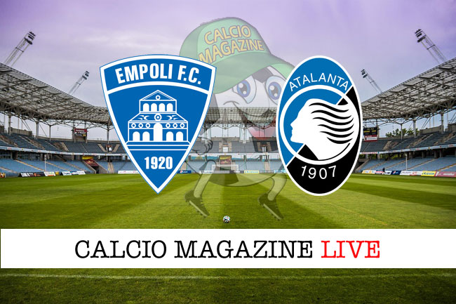 Empoli - Atalanta 2-2, il tabellino