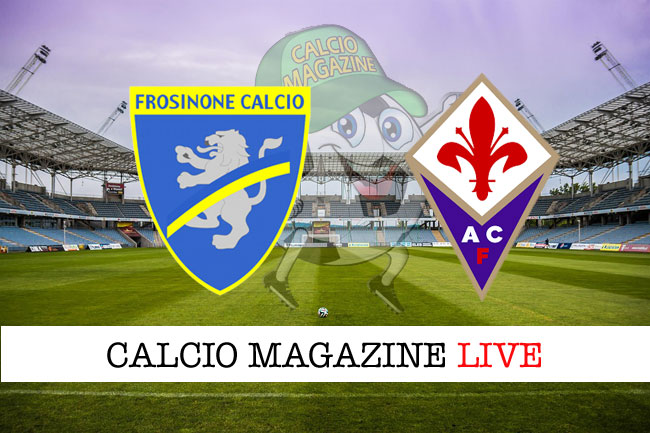 Frosinone Fiorentina cronaca diretta live risultato in tempo reale