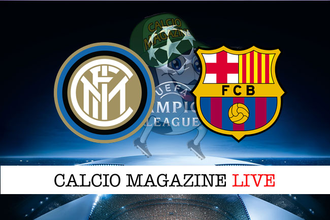 Inter Barcellona cronaca diretta live risultato tempo reale