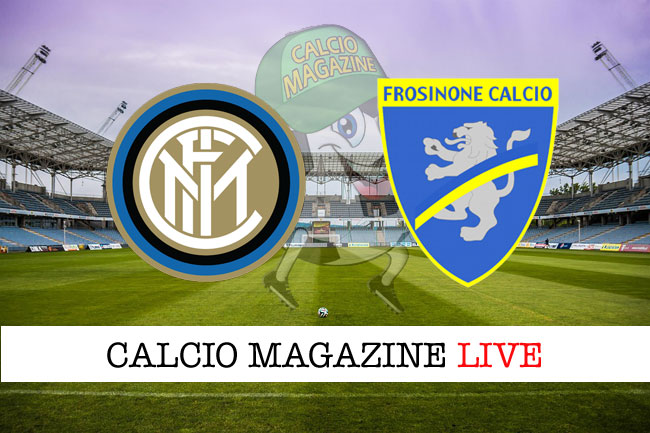 Inter Frosinone cronaca diretta live risultato tempo reale