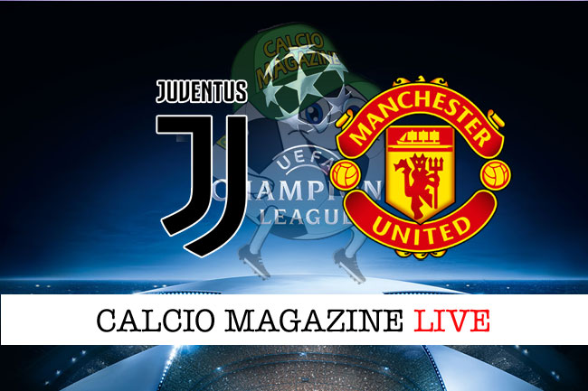 Juventus Manchester United cronaca partita risultato tempo reale