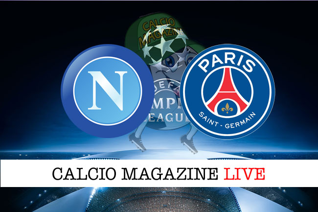 Napoli PSG cronaca diretta live risultato tempo reale