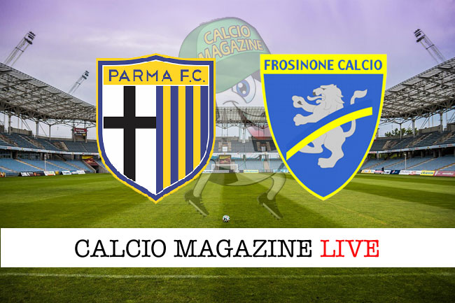 Parma Frosinone cronaca diretta live risultato tempo reale