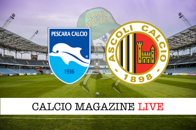Pescara Ascoli cronaca diretta live risultato in tempo reale