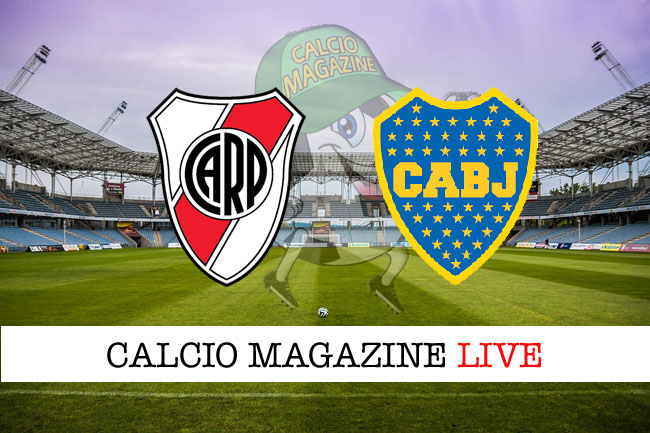 River Plate Boca Juniors cronaca diretta live risultato in tempo reale