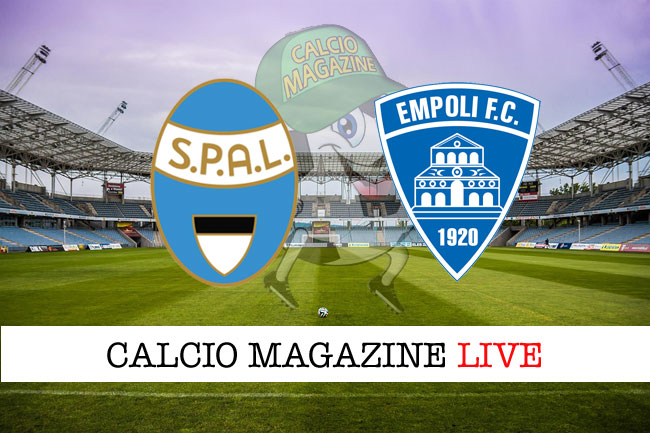 Spal Empoli cronaca diretta live risultato tempo reale