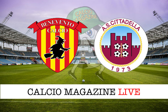 Benevento Cittadella cronaca diretta live risultato tempo reale