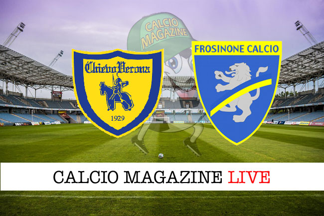 Chievo Frosinone cronaca diretta risultato in campo reale