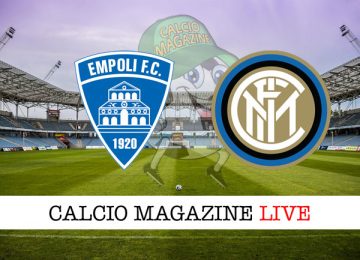 Empoli Inter cronaca diretta risultato in campo reale