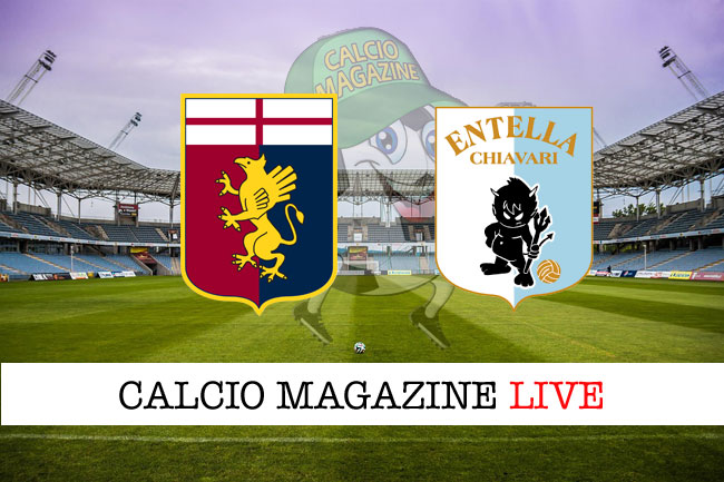 Genoa Virtus Entella cronaca diretta live risultato tempo reale