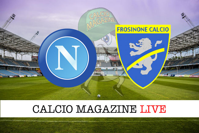 Napoli Frosinone cronaca diretta live risultato in tempo reale