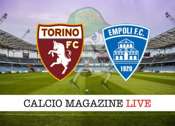 Torino Empoli cronaca diretta risultati in tempo reale