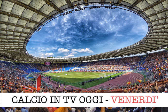 Calcio in tv: Inter - Roma e Benevento - Trapani