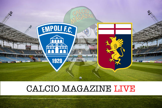 Empoli Genoa cronaca diretta live risultato in campo reale