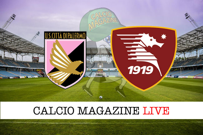 Palermo Salernitana cronaca diretta risultato in campo reale