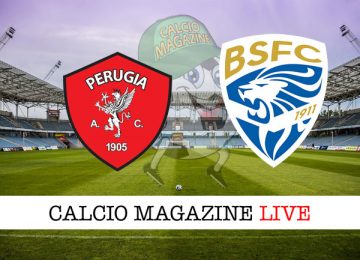 Perugia Brescia cronaca diretta live risultato in campo reale