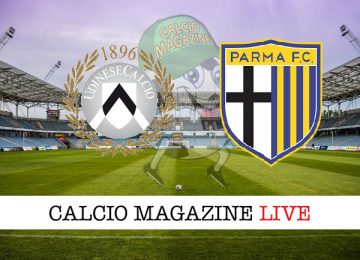 Udinese Parma cronaca diretta risultato in campo reale