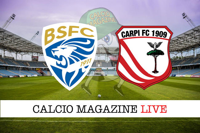 Brescia Carpi cronaca diretta live risultato in tempo reale