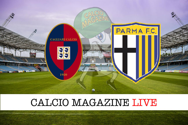 Cagliari - Parma 2-1, il tabellino