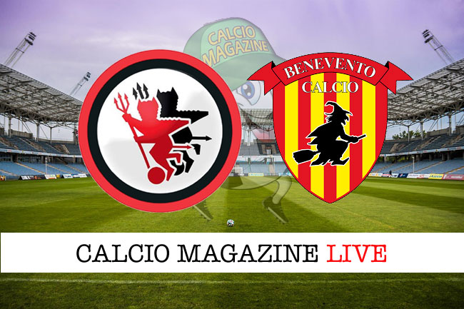 Foggia Benevento cronaca diretta live risultato in tempo reale