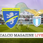 Frosinone Lazio cronaca diretta live risultato in campo reale