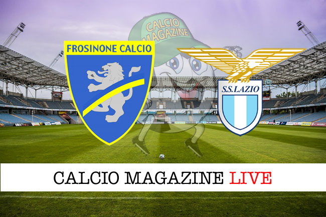 Frosinone Lazio cronaca diretta live risultato in campo reale