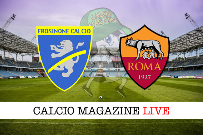 Frosinone - Roma, le formazioni ufficiali