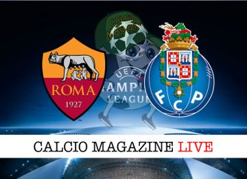Roma Porto cronaca diretta live risultato in tempo reale