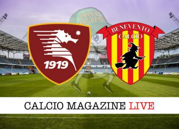 Salernitana Benevento cronaca diretta live risultato in tempo reale