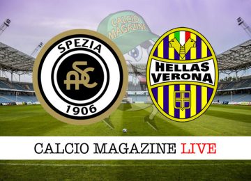 Spezia Hellas Verona cronaca diretta live risultato in tempo reale