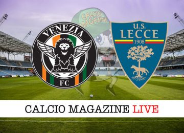 Venezia Lecce cronaca diretta live risultato in tempo reale