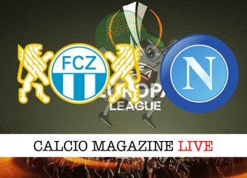 Zurigo Napoli cronaca diretta live risultato in tempo reale