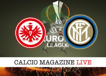 Eintracht Francoforte Inter cronaca diretta live risultato in tempo reale