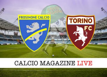 Frosinone Torino cronaca diretta live risultato in tempo reale