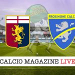 Genoa Frosinone cronaca diretta live risultato in tempo reale