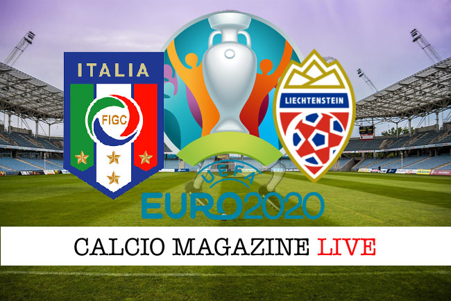 Italia Liechtenstein cronaca diretta live risultato in tempo reale