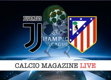 Juventus Atletico Madrid cronaca diretta live risultato in tempo reale