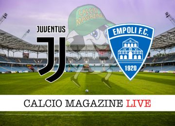 Juventus Empoli cronaca diretta live risultato in tempo reale